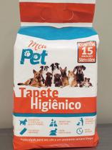 Tapete higiênico meu pet com 15 unidades