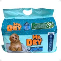 Tapete Higiênico Mr. Dry Com 30 Unidades 60cm x 60cm