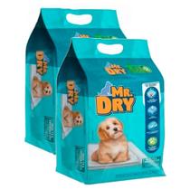 Tapete Higiênico Mr. Dry para Cães Petiscão 7 Unidades Kit com duas unidades - MR Dry