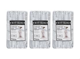 Tapete Higiênico P/cães Jornal The New York 80x60cm - 90un