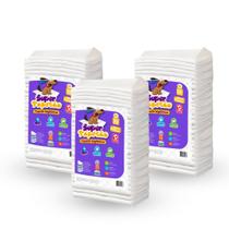 Tapete Higiênico Para Cachorro 60x55 - Kit com 90 unidades