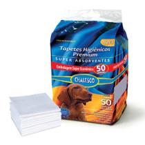 Tapete Higiênico Para Cães Cachorros Chalesco 50 Unidades