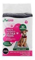 Tapete Higiênico para Cães de Carbono Ultra Padas 60x60cm - Embalagem com 30 Unidades