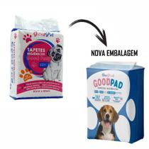 Tapete Higiênico Para Cães e Gatos Good Pad 80x60 C/ 30 Unidades Good Pet