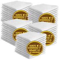 Tapete Higienico para cães Economico 60x60 30un Kit 5 pct