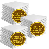 Tapete Higienico para cães Economico 60x60 50un Kit 3 pct Tapete Higienico para cães Economico 60x60 50un Kit 3 pct