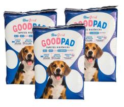 Tapete Higiênico Para Cães Good Pad 80x60 30 Un 3 Pacotes - NEWGOOD