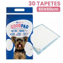 Tapete Higiênico para Cães Goodpad 60x60 30 Unidades Petlike Original