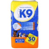 Tapete Higiênico Para Cães K9 80x60 30 Unidades