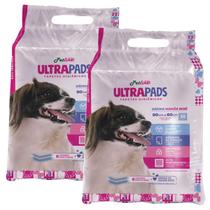 Tapete Higiênico para cães Mamãe Bebe 80x60 30un 2 pacotes