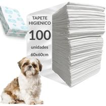 Tapete Higiênico para Cães Premium 100 Unidades 60x60 cm Allta Absorção - Lelu