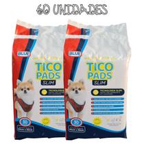 Tapete Higiênico para cães Tico Slim 30un kit com 2 pacotes