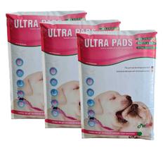 Tapete Higiênico para Cães Ultra Pads 60x60 Kit 3 Pacotes
