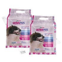 Tapete Higiênico para Cães Ultra Pads 80x60 Kit com 60 Unidades Aroma Bebê Petlike