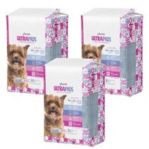 Tapete Higiênico Para Cães UltraPads Aroma Mamâe Bebê 60x60cm Kit 90 Unidades