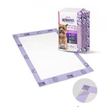 Tapete Higiênico Para Cães UltraPads Lavanda 60x60cm 30 unid