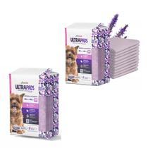 Tapete Higiênico Para Cães UltraPads Lavanda 60x60cm 60 unid