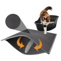 Tapete Higiênico para Gatos Pet Tapete Coletor de Areia Absorvente Tapete Para Caixa de Areia Tapete Lavável Para Gatos Impermeável Tapete Pet