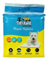 Tapete Higiênico Para Pet 60x60cm Com 30un Savana Pet