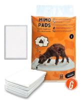 Tapete higiênico para pet ultra absorvente mimo pads 60cmx90cm 30 unid branco pp019