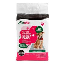 Tapete Higiênico Pet antiodor para Cães Carvão Ativado 60x60 30 un