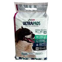 Tapete Higiênico Pet Grande para Cães Ultra Pads 80x60 30Un - Entrerios