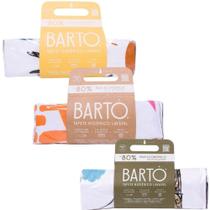 Tapete Higienico Pet Lavável Barto Decorado, Anti Odor Suporta 210 Lavagens 3 Tamanhos