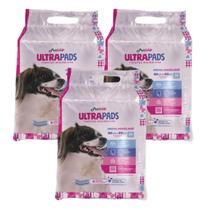 Tapete Higiênico Pet Para Cães UltraPads Aroma Bebê 80x60cm Kit 90un