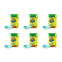 Tapete Higiênico Petix Super Secão Citrus 80x60cm 6 Pacotes Cor Branca