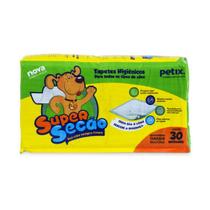 Tapete Higiênico Petix Supersecão Para Cães - 30 Unidades