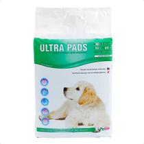 Tapete Higiênico Petlike Ultra Pads 80x60 - 30 Unidades