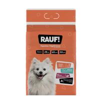 Tapete Higiênico Rauf Pet Rápida Absorção 60x50 Atrativo Canino Tapete Higiênico Rauf Pet Rápida Absorção 60x50 Atrativo Canino
