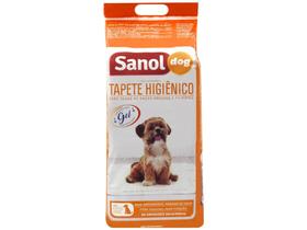 Tapete Higiênico Sanol Dog 80x60cm - 30 Unidades