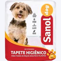 Tapete Higiênico Sanol Dog para Cães de todas as raças e idades 60 x 57 cm (14 unidades) - Total Química - Sanol - Total Química