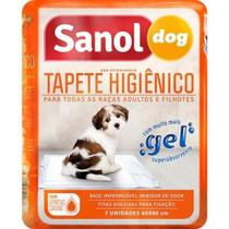 Tapete Higiênico Sanol Dog para Cães Embalagem com 7 Unidades Tapete Higiênico Sanol Dog para Cães Embalagem com 7 Unidades