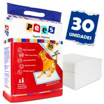Tapete Higiênico Slim Pees Para Cães 30 Unidades 50x60cm
