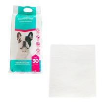 Tapete Higiênico Super Absorvente para Cães Pequenos Tecnologia Americana e Japonesa, Barreira AntiVazamento, 30 Unidades de 60x55cm