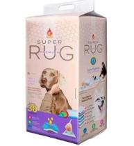 Tapete Higiênico Super Rug 80x60cm Com 30 Unidades