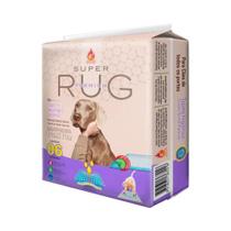 Tapete Higiênico Super Rug Premium para Cães 80x60cm - 6 unidades