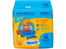 Tapete Higiênico Super Secão Baby Petix 14 unidades Tapete Higiênico Super Secão Baby Petix 14 unidades