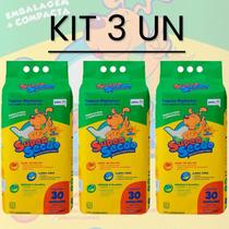 Tapete Higiênico Super Secão Petix 80x60 - 30 un - KIT 3un Tapete Higiênico Super Secão Petix 80x60 - 30 un - KIT 3un
