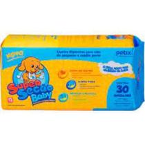 Tapete Higiênico Super Secão Petix Baby para Cães 60X55Cm - 30 unidades