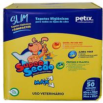 Tapete Higienico Super Secão Slim Max - Pacote com 50 Unidades Tapete Higienico Super Secão Slim Max - Pacote com 50 Unidades