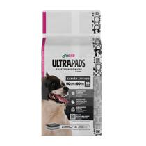 Tapete higiênico Ultra Pads Carvão 60x80 cm 30 unidades