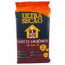 Tapete higiênico ultra secão preto carvão ativado 30un 60x60cm