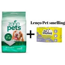 Tapete Higienico zana pets 80cm 60cm 30 UN +Lenço Pet Smelling