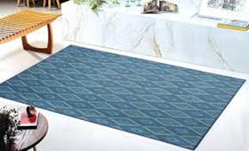 Tapete Home Belga 1,00mx1,50cm azul