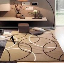 tapete indiano aveludado estampa geométrica antiderrapante cores vivas 2,00x1,40m