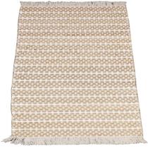 Tapete Indiano Cairo Artesanal Sisal e Algodão Buclê Bege 2,00 x 2,50m Tapete Indiano Cairo Artesanal Sisal e Algodão Buclê Bege 2,00 x 2,50m