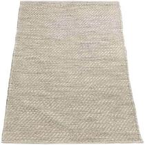 Tapete Indiano Kilim Artesanal Lã Algodão Off White 250x350m